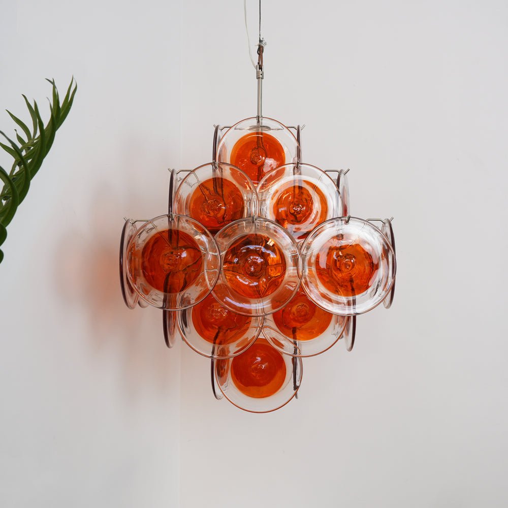 Carnelash Glass Chandelier-Moonnatur