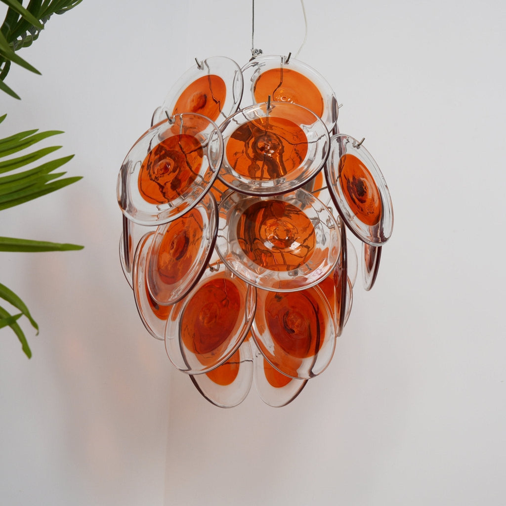 Carnelash Glass Chandelier-Moonnatur