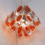 Carnelash Glass Chandelier-Moonnatur