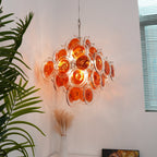 Carnelash Glass Chandelier-Moonnatur