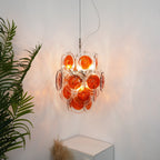 Carnelash Glass Chandelier-Moonnatur