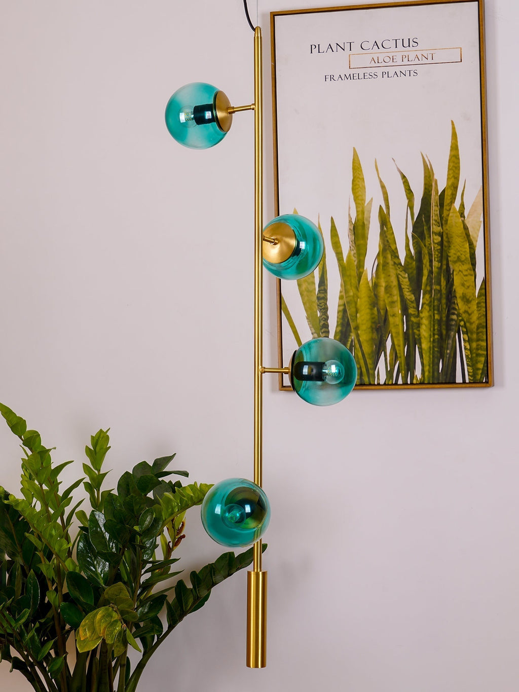 Brynena Glass Pendant Light-Moonnatur