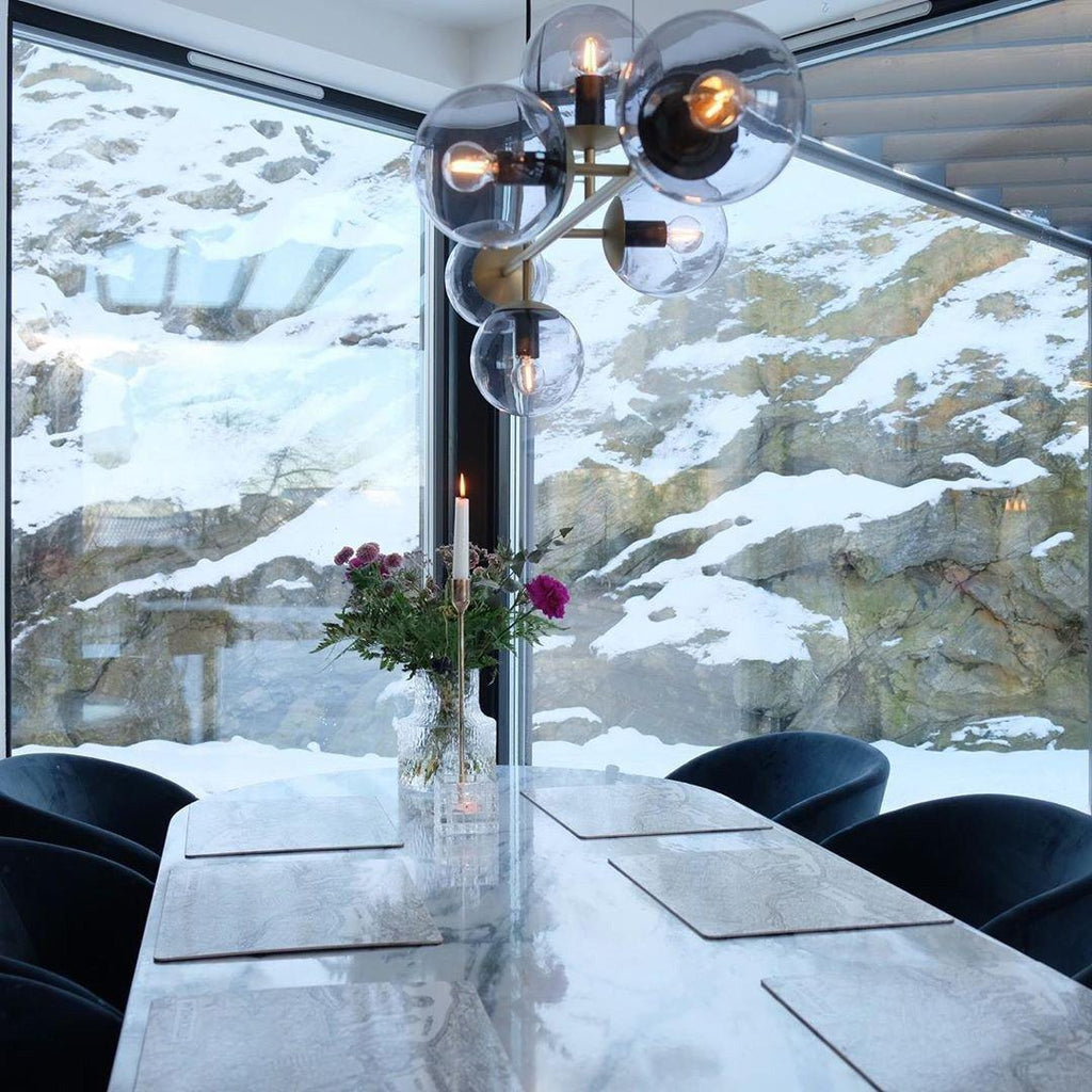 Brynena Glass Pendant Light-Moonnatur