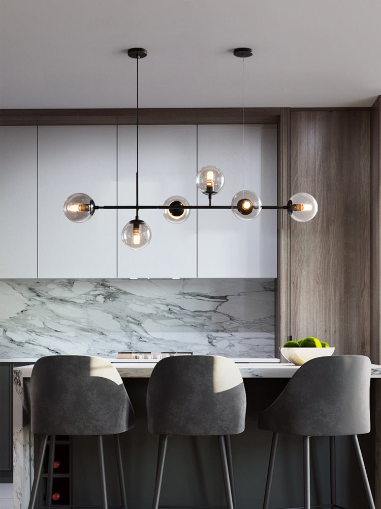 Giorenna Glass Chandelier-Moonnatur