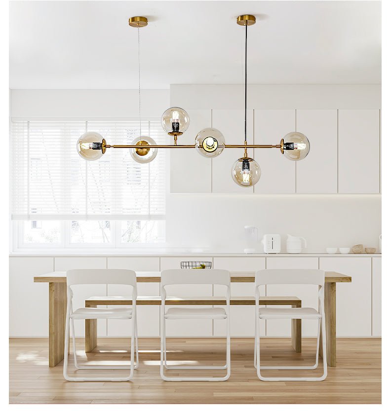 Giorenna Glass Chandelier-Moonnatur