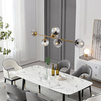 Giorenna Glass Chandelier-Moonnatur