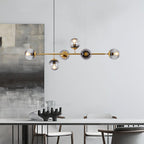 Giorenna Glass Chandelier-Moonnatur