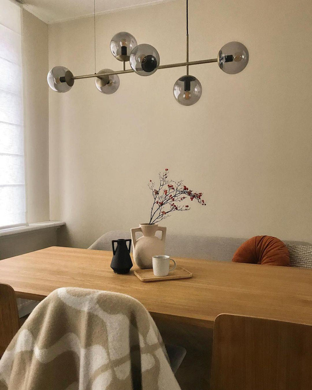 Giorenna Glass Chandelier-Moonnatur