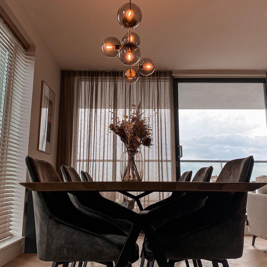 Giorenna Glass Chandelier-Moonnatur