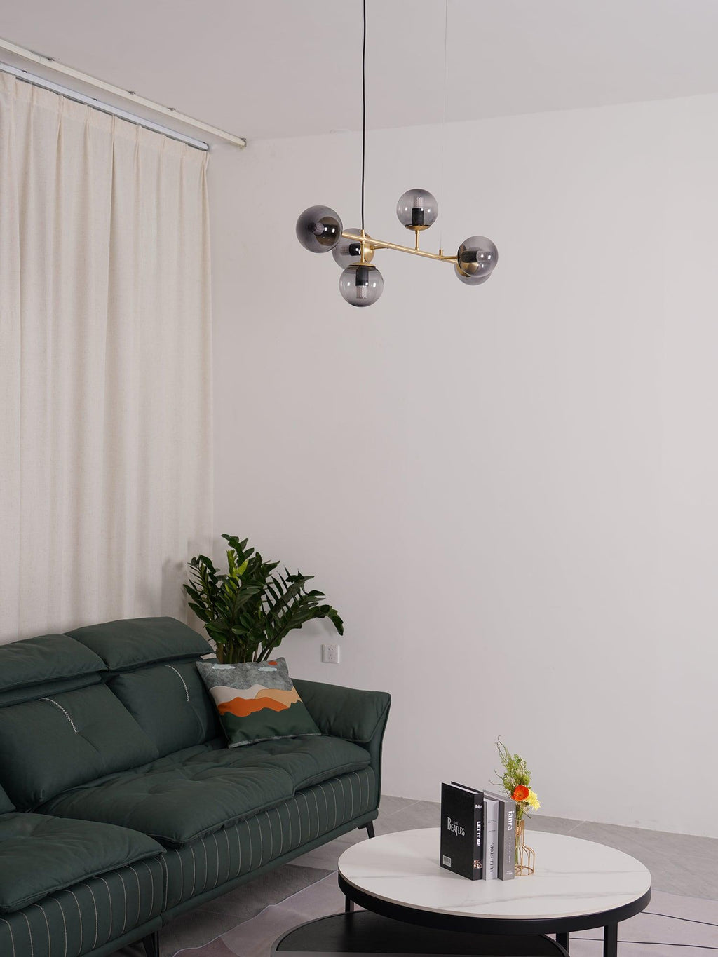 Giorenna Glass Chandelier-Moonnatur
