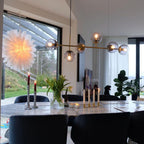 Giorenna Glass Chandelier-Moonnatur