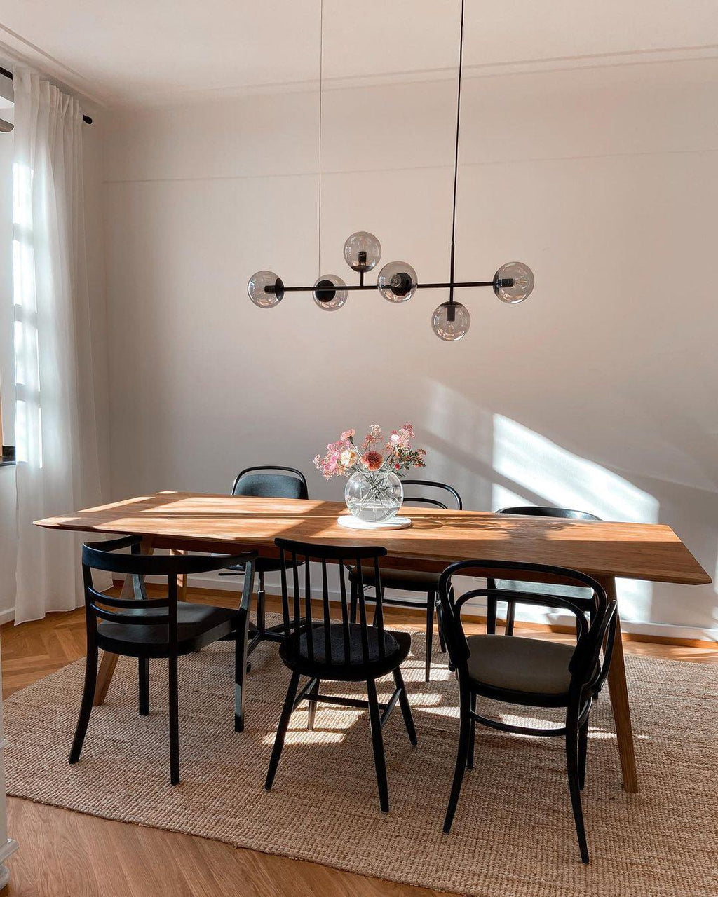 Giorenna Glass Chandelier-Moonnatur