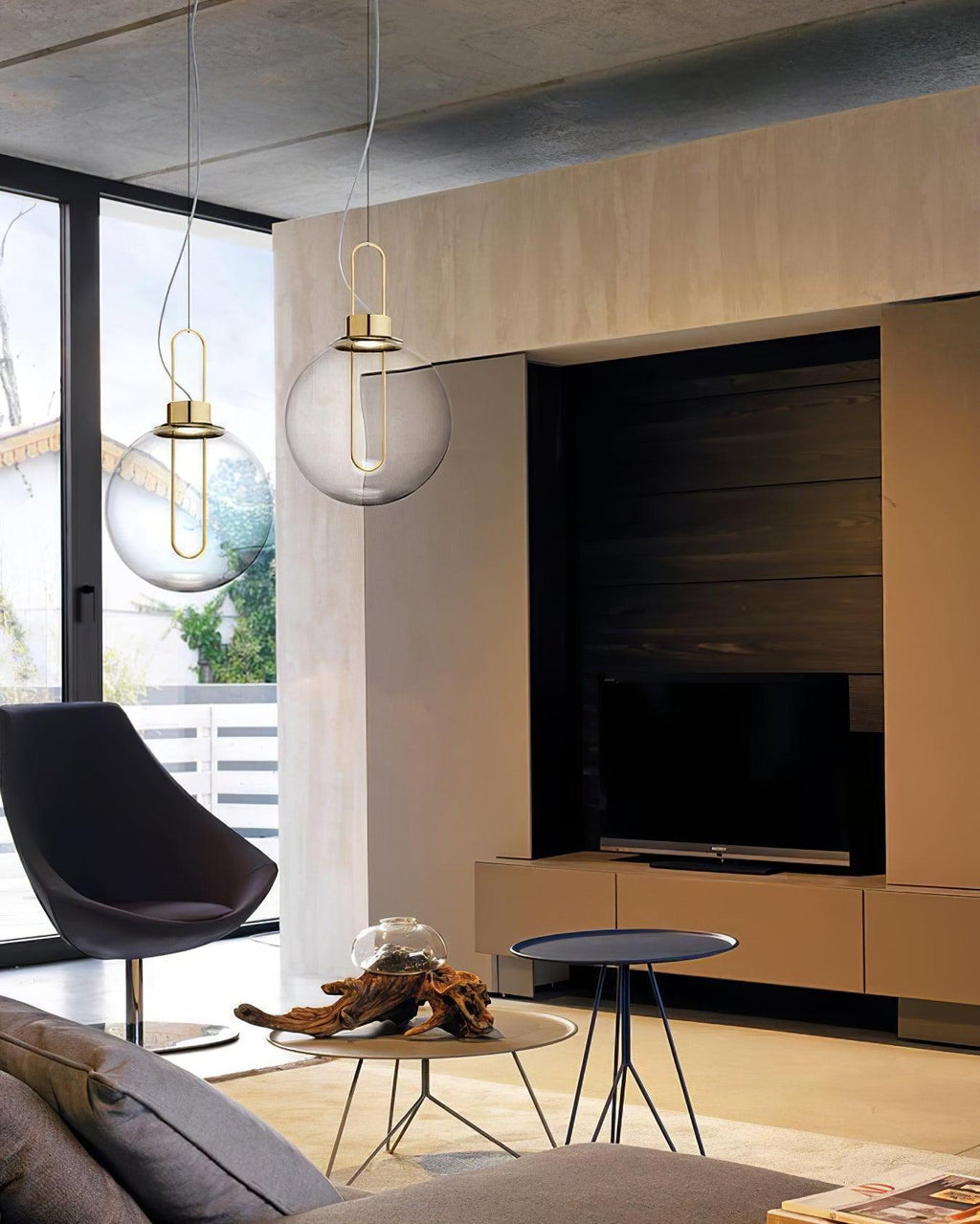 Edrenaria Glass Pendant Light-Moonnatur