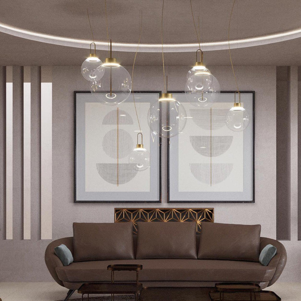 Edrenaria Glass Pendant Light-Moonnatur