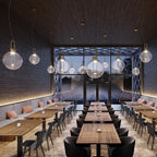 Edrenaria Glass Pendant Light-Moonnatur