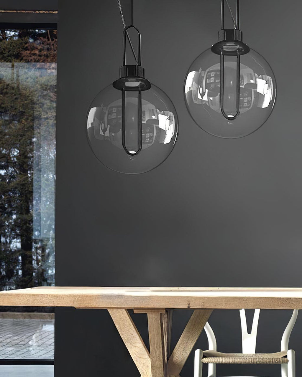 Edrenaria Glass Pendant Light-Moonnatur