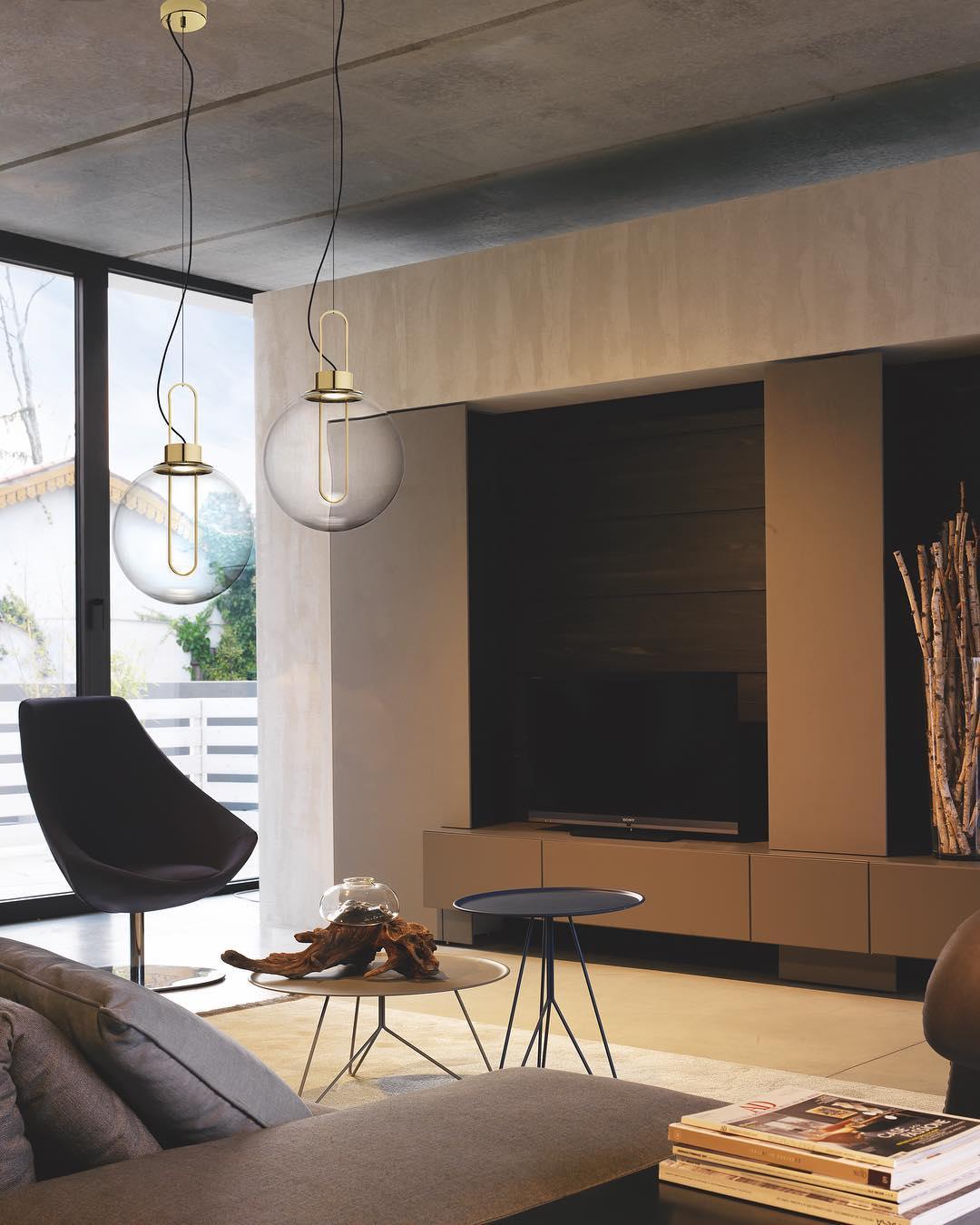 Edrenaria Glass Pendant Light-Moonnatur