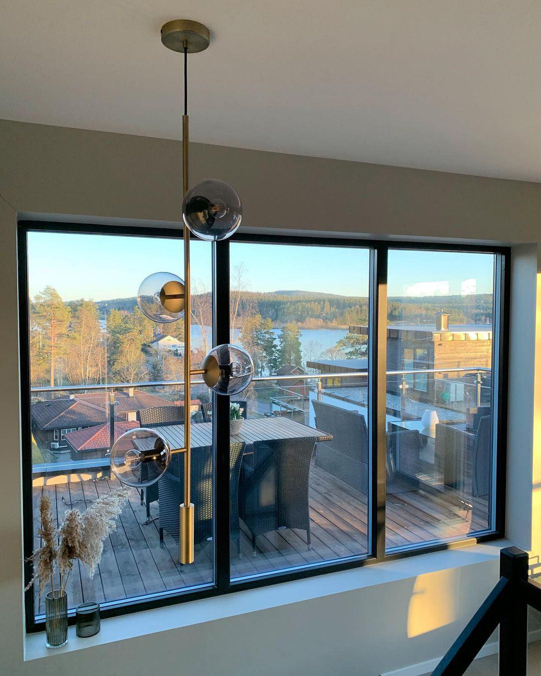 Brynena Glass Pendant Light-Moonnatur