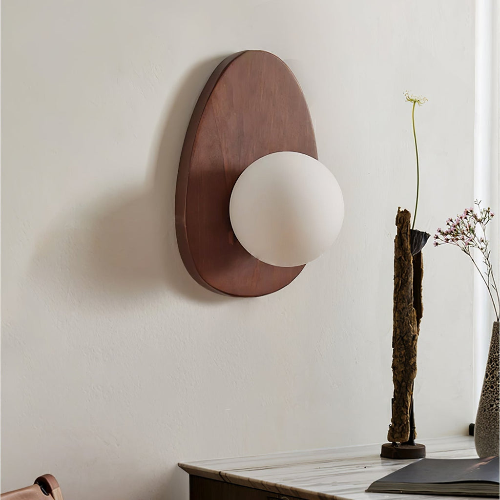 Fernelle Wood Wall Light-Moonnatur