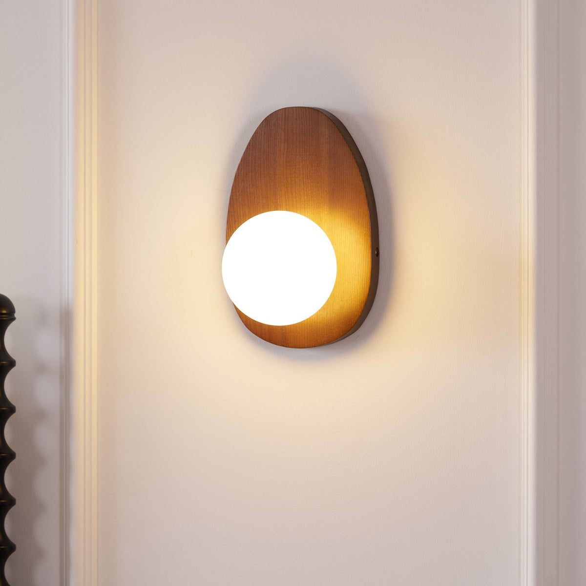 Norrelwick Glass Wall Light-Moonnatur