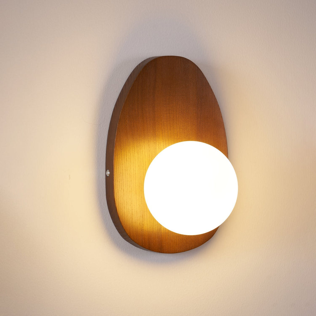 Norrelwick Glass Wall Light-Moonnatur