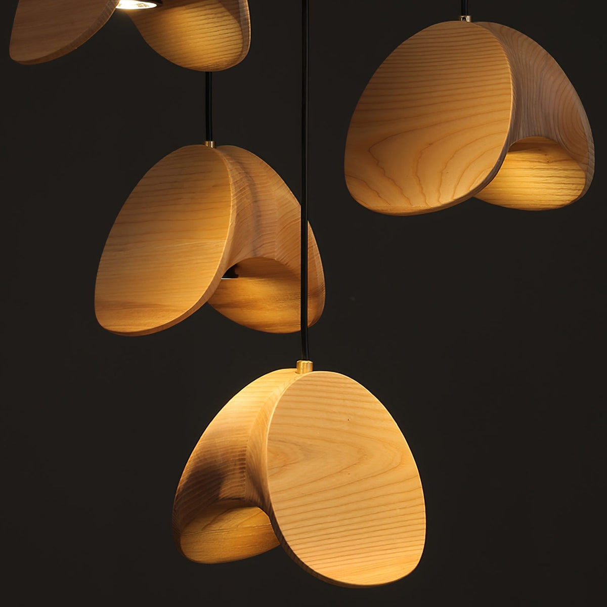 Fenrenorie Wood Pendant Light-Moonnatur
