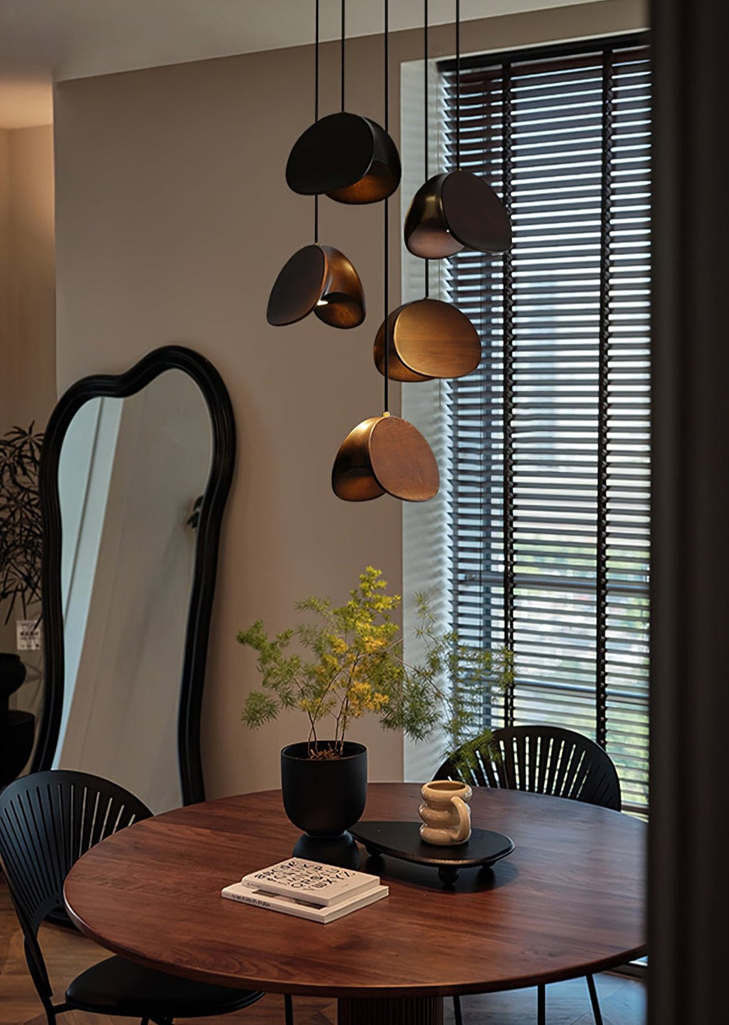 Fenrenorie Wood Pendant Light-Moonnatur