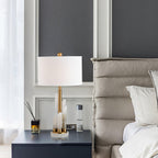 Jorrenford Alabaster Wall Light-Moonnatur