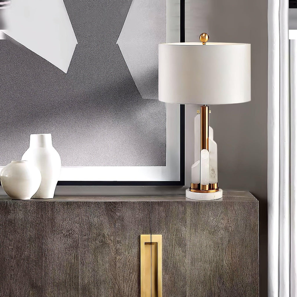 Jorrenford Alabaster Wall Light-Moonnatur