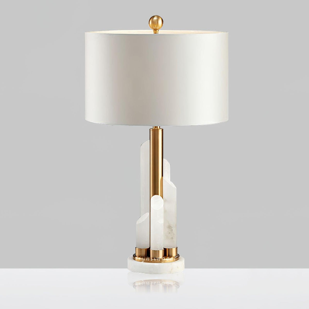 Jorrenford Alabaster Wall Light-Moonnatur