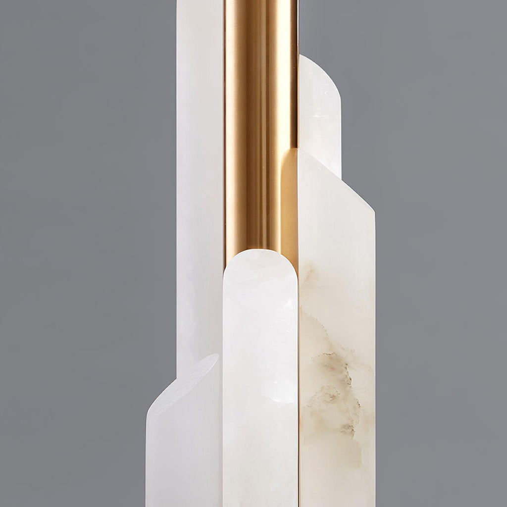 Jorrenford Alabaster Wall Light-Moonnatur