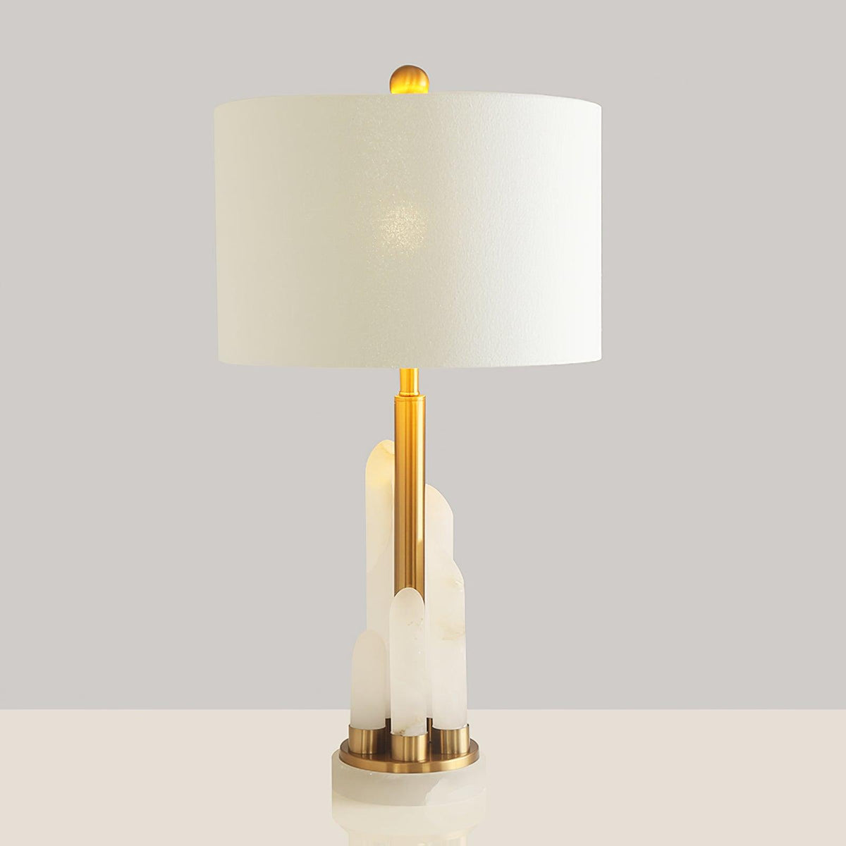 Jorrenford Alabaster Wall Light-Moonnatur