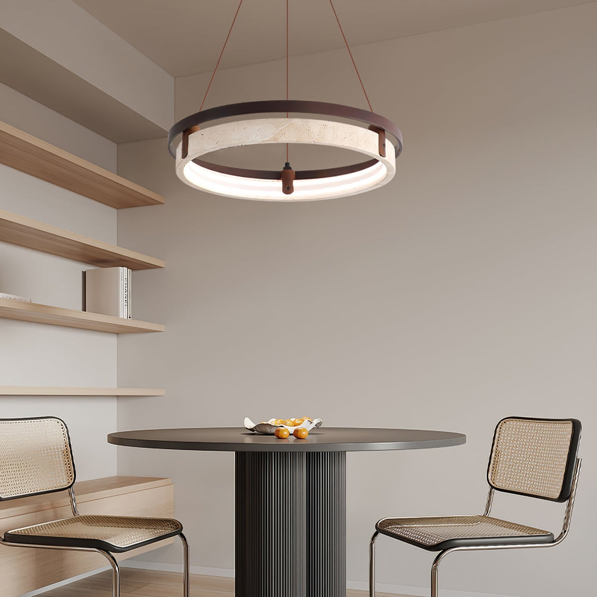 Sardenenelle Travertine Pendant Light-Moonnatur