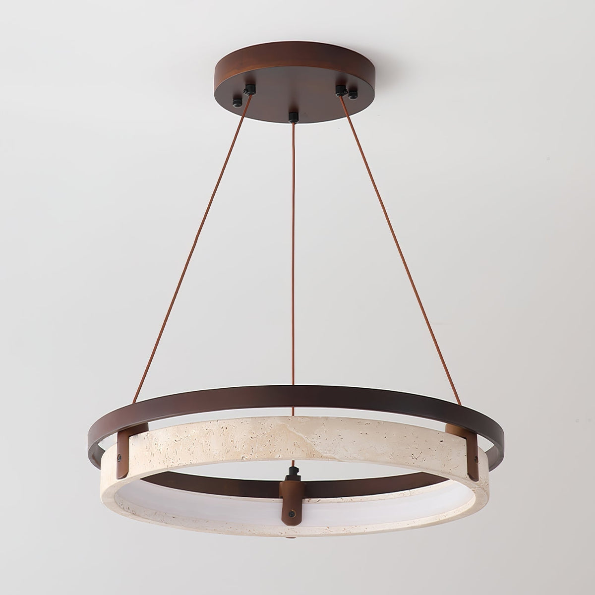 Sardenenelle Travertine Pendant Light-Moonnatur