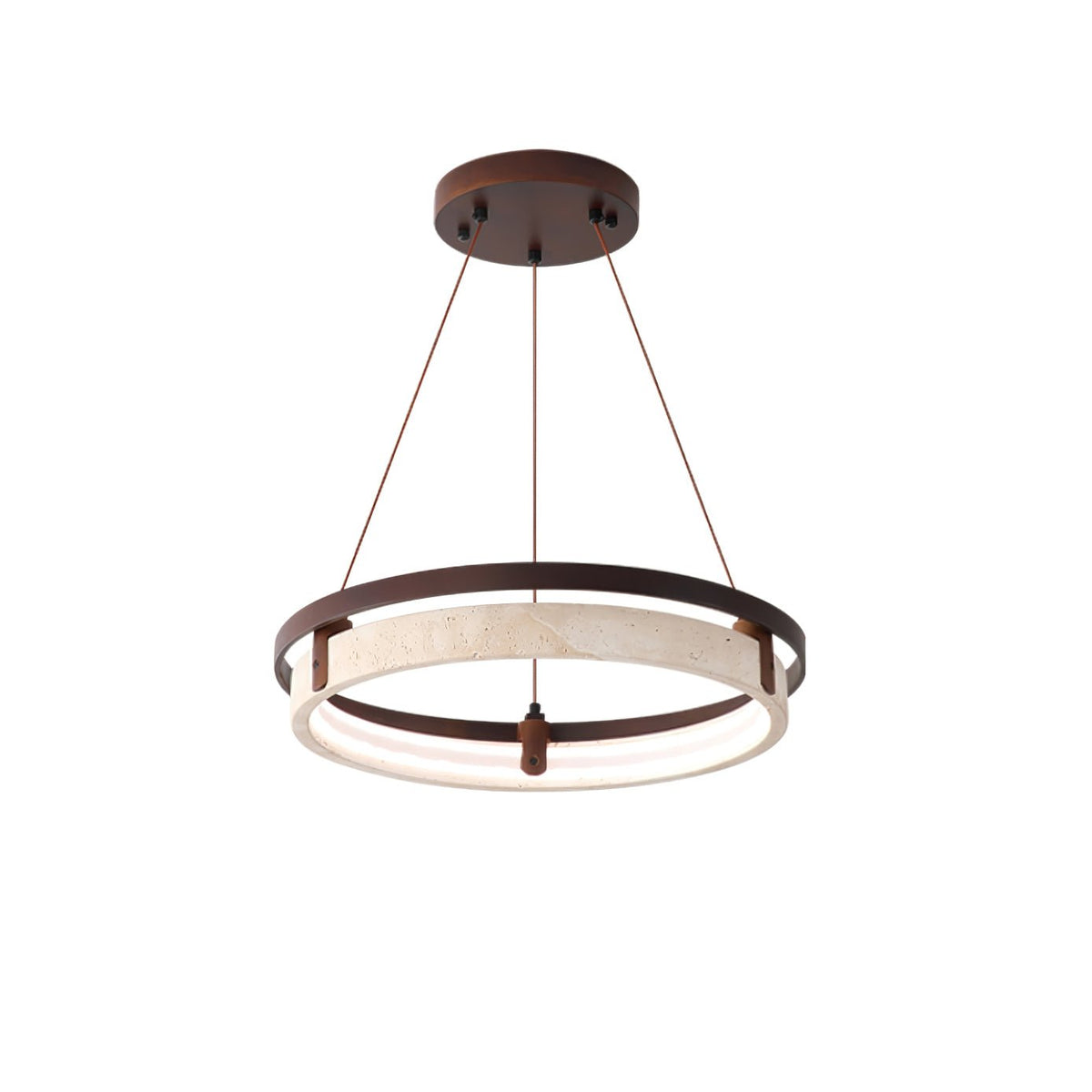 Sardenenelle Travertine Pendant Light-Moonnatur
