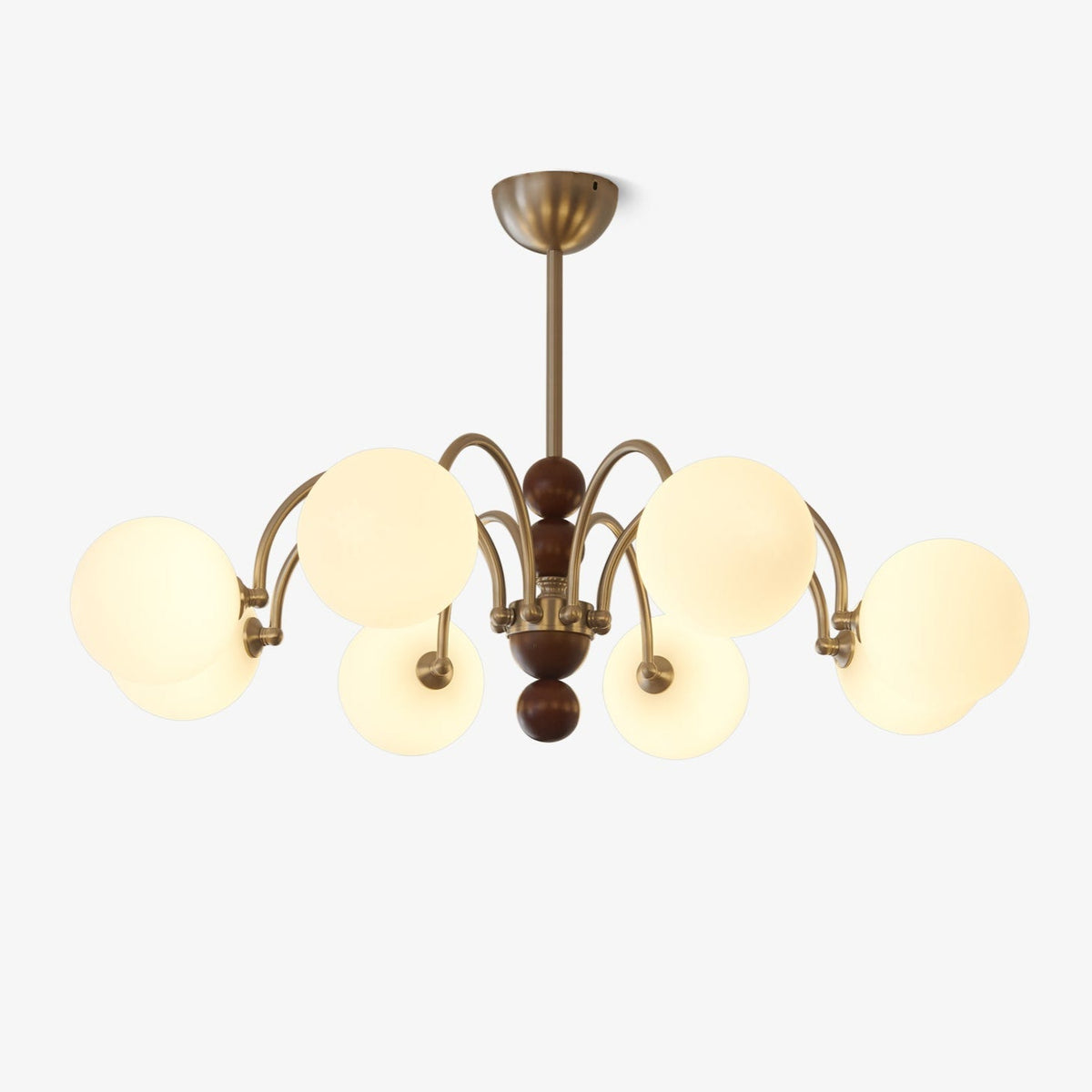 Doranelle Glass Chandelier-Moonnatur