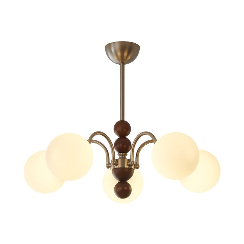 Doranelle Glass Chandelier-Moonnatur