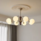 Doranelle Glass Chandelier-Moonnatur