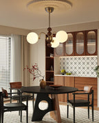 Doranelle Glass Chandelier-Moonnatur