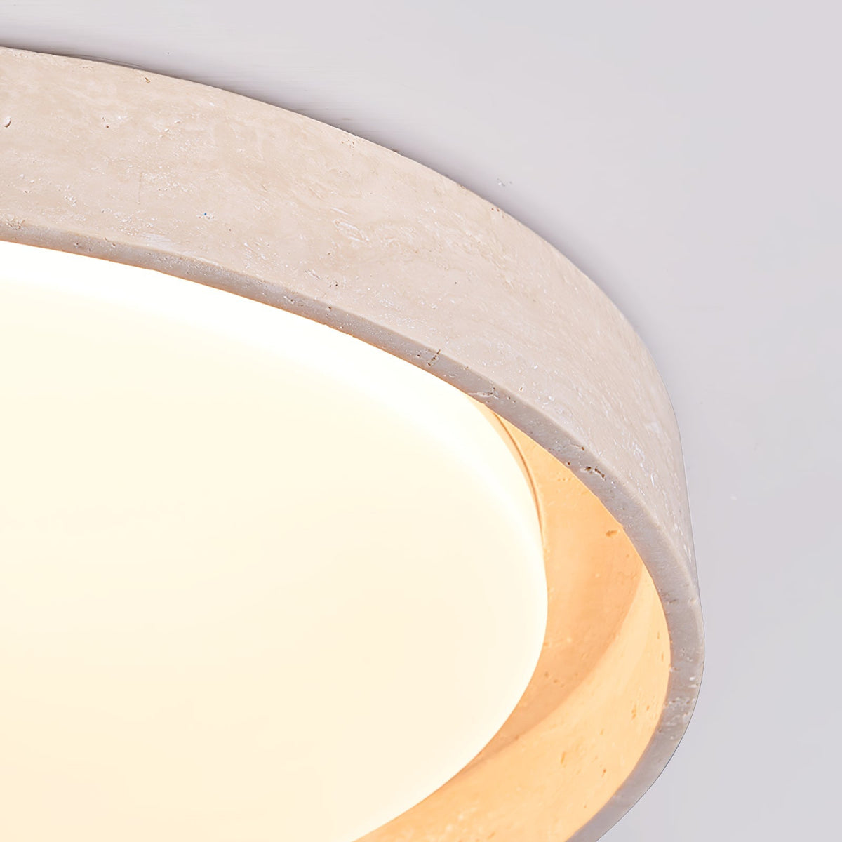 Osenaria Travertine Ceiling Light-Moonnatur