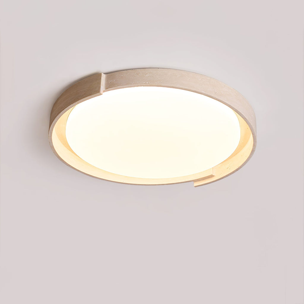 Osenaria Travertine Ceiling Light-Moonnatur