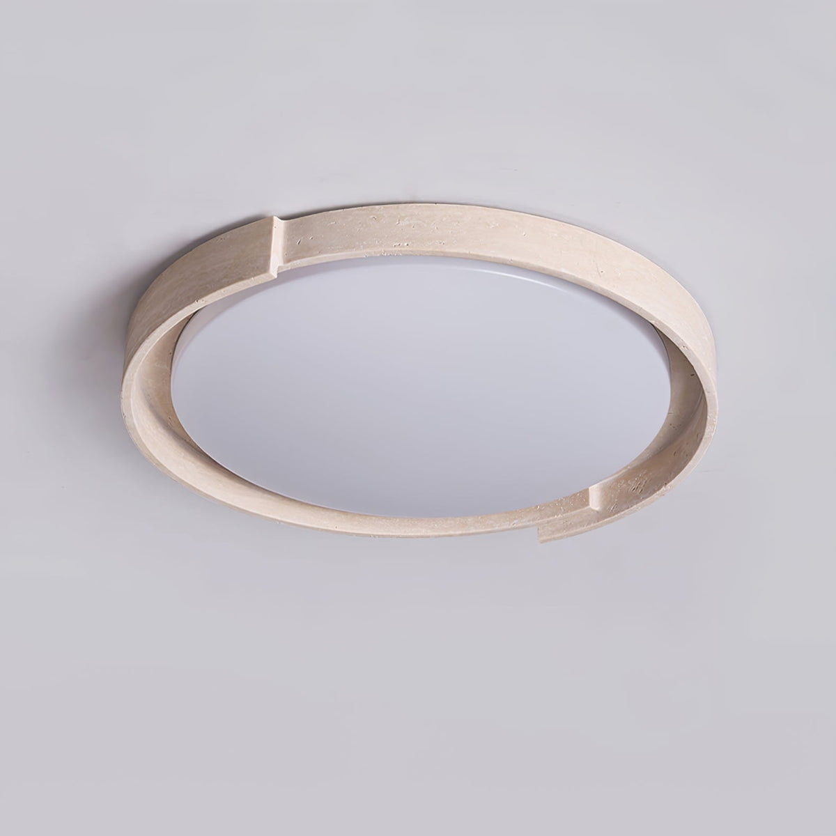 Osenaria Travertine Ceiling Light-Moonnatur