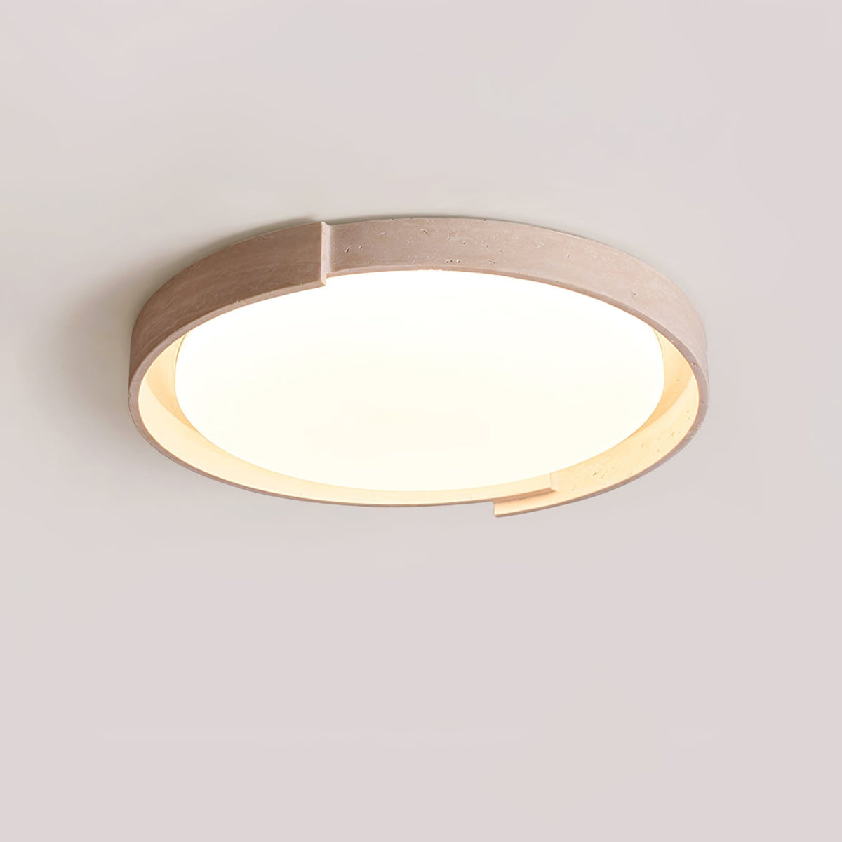 Osenaria Travertine Ceiling Light-Moonnatur
