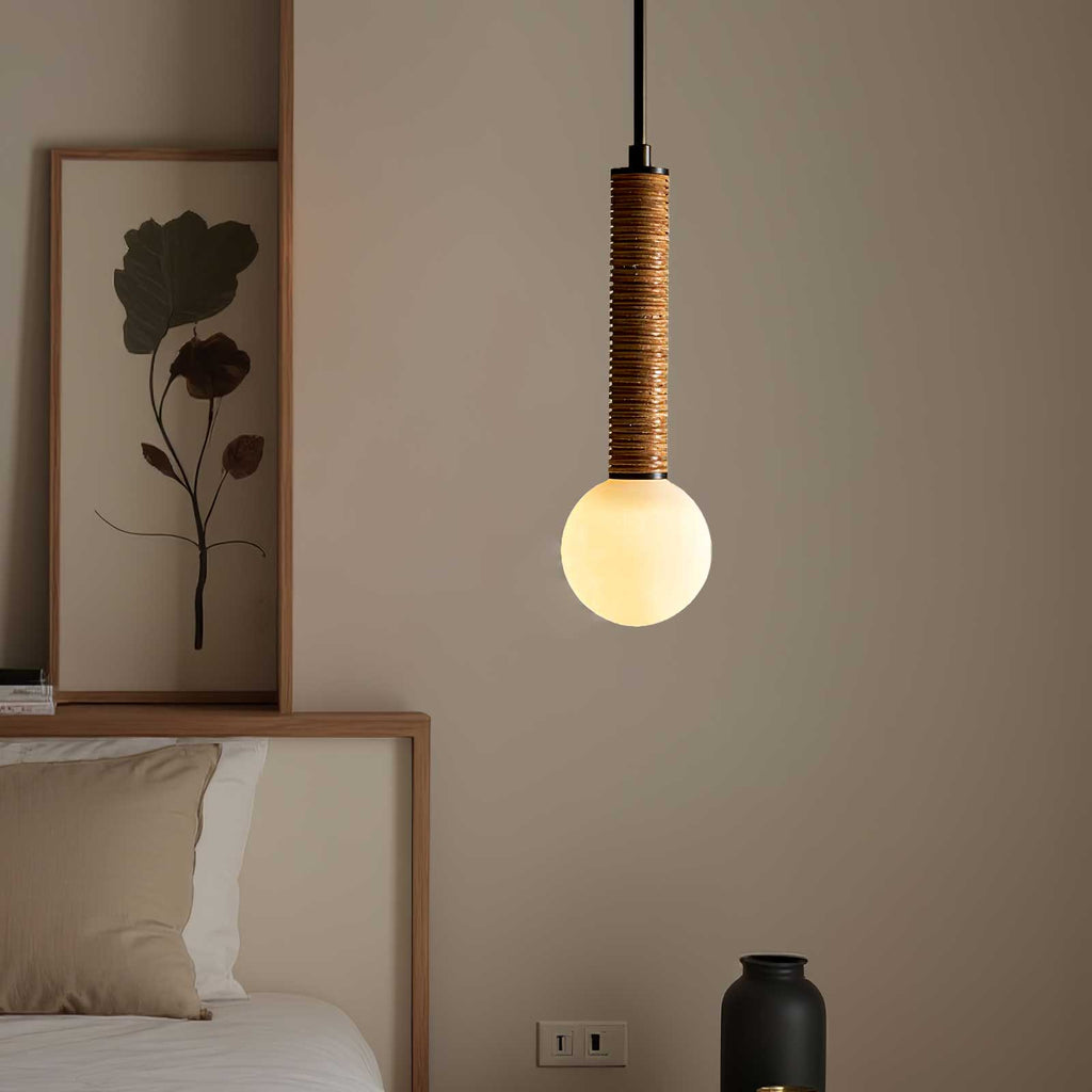 Hadrenelis Glass Pendant Light-Moonnatur