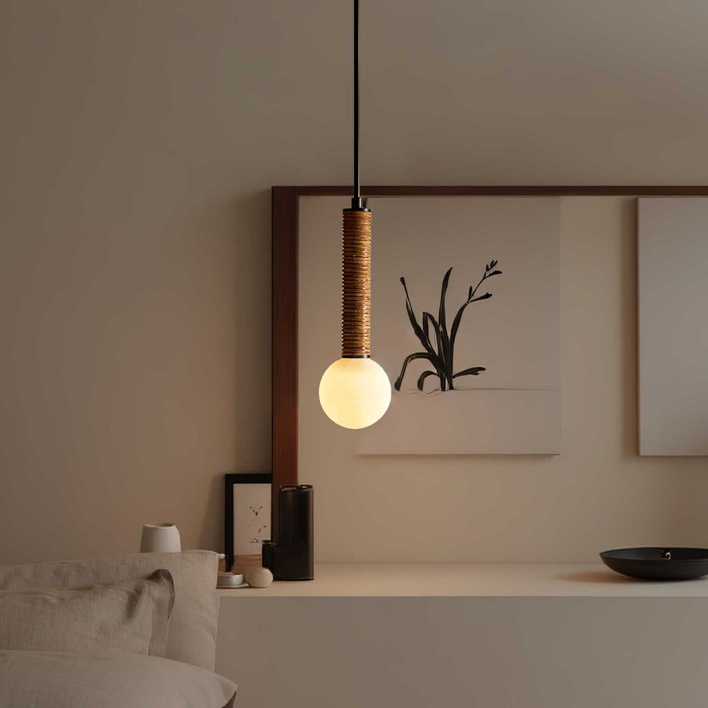Hadrenelis Glass Pendant Light-Moonnatur