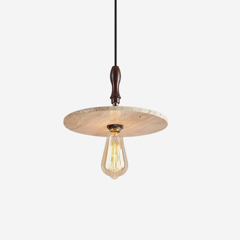 Valdenwick Travertine Pendant Light-Moonnatur