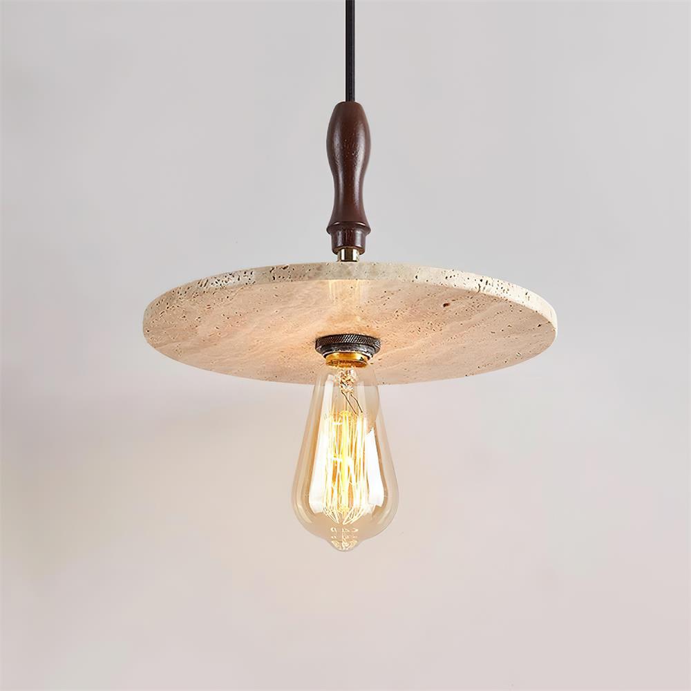 Valdenwick Travertine Pendant Light-Moonnatur