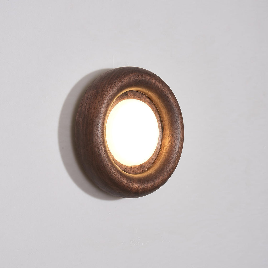 Drenlyn Wood Wall Light-Moonnatur