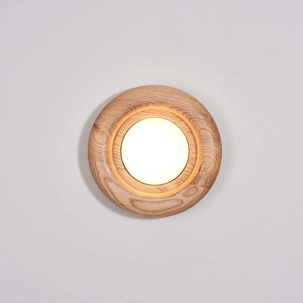 Drenlyn Wood Wall Light-Moonnatur