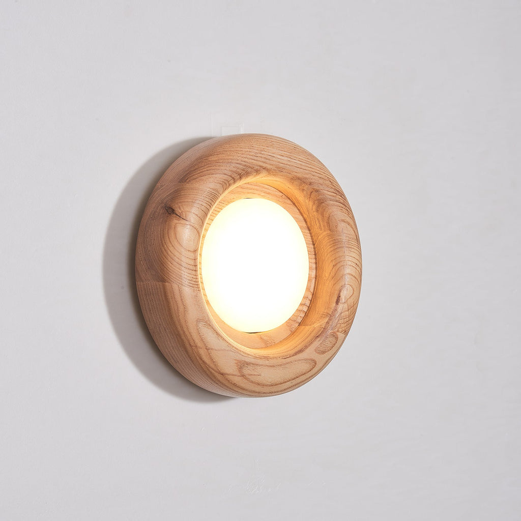 Drenlyn Wood Wall Light-Moonnatur